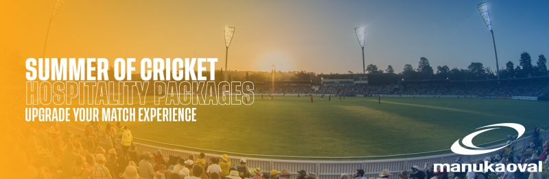 Summer of Cricket at Manuka Oval, Canberra