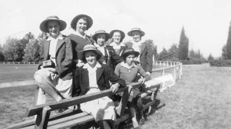 ACT Schools Athletics Carnival aat MO- 1942 Courtesy- Canberra Girls Grammar School Archives