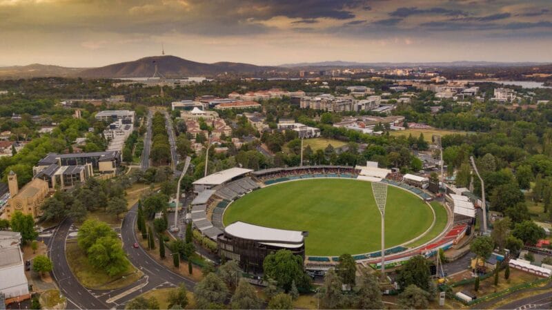 Manuka Oval aerial